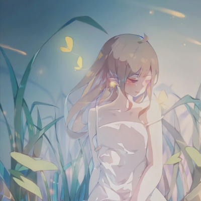 19张ins风女生动漫头像｜清新质感直接拉满