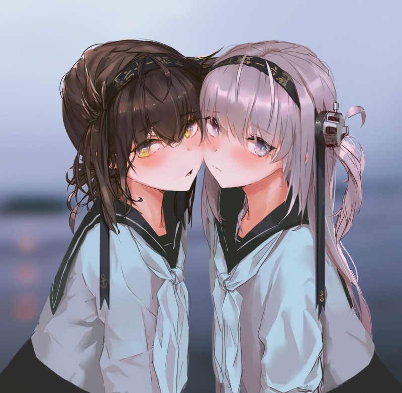 舰队收藏姐妹舰同人插画壁纸合集
