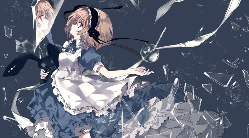 十六夜咲夜绝美同人壁纸合集