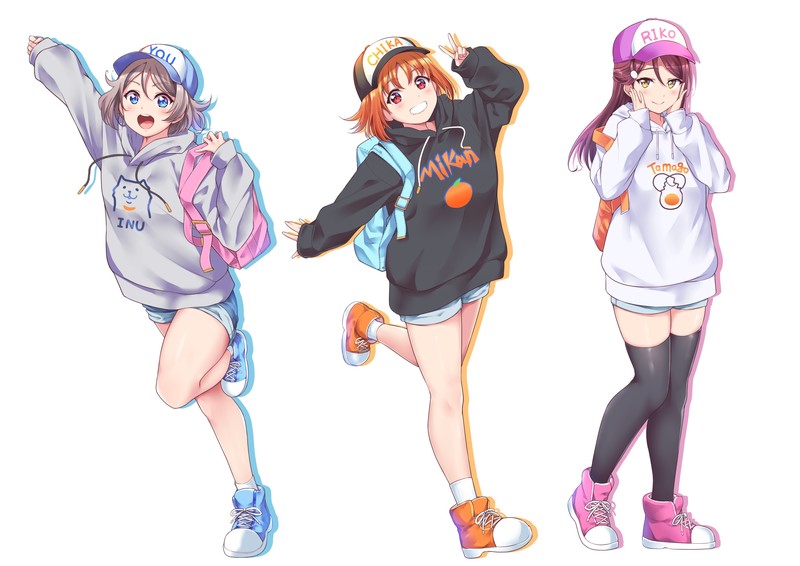 《LoveLive!Sunshine!!》三位萌妹高清壁纸合集