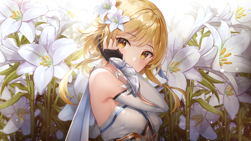 动漫壁纸合集！金发黄眼二次元美图大赏