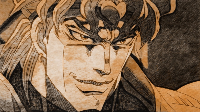 迪奥·布兰度1080P高清壁纸  JOJO的奇妙冒险动漫壁纸合集