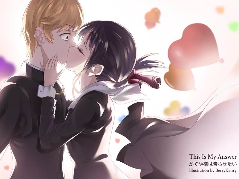 《辉夜大小姐想让我告白》四宫辉夜&白银御行高清壁纸合集