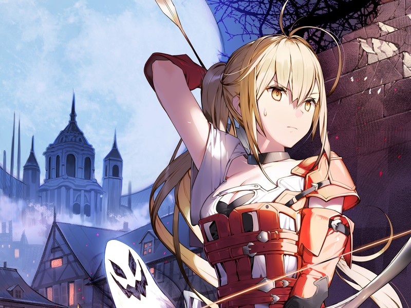 金发女弓箭手壁纸合集