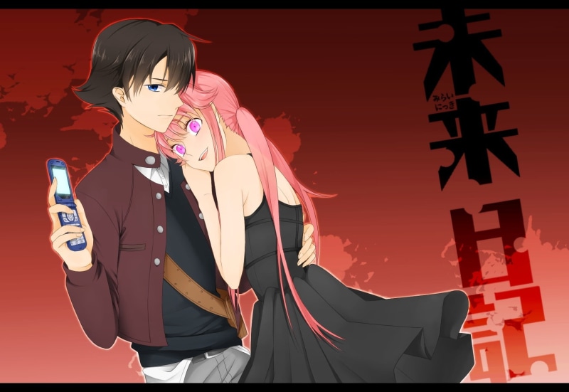 动漫壁纸分享：我妻由乃的720P高清创作瞬间