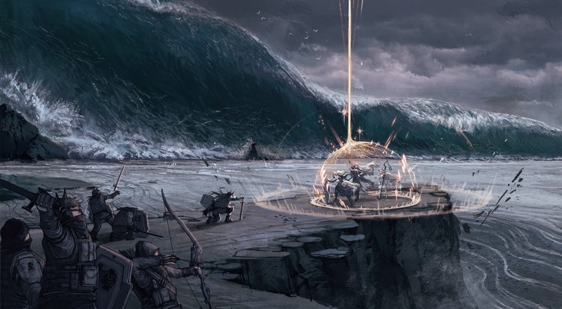 明日方舟同人插画合集 绝美干员们的绝美壁纸