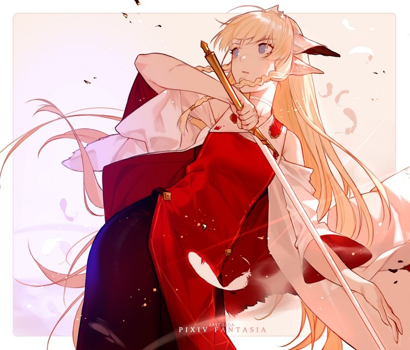 这组Pixiv幻想曲原创少女壁纸太绝了