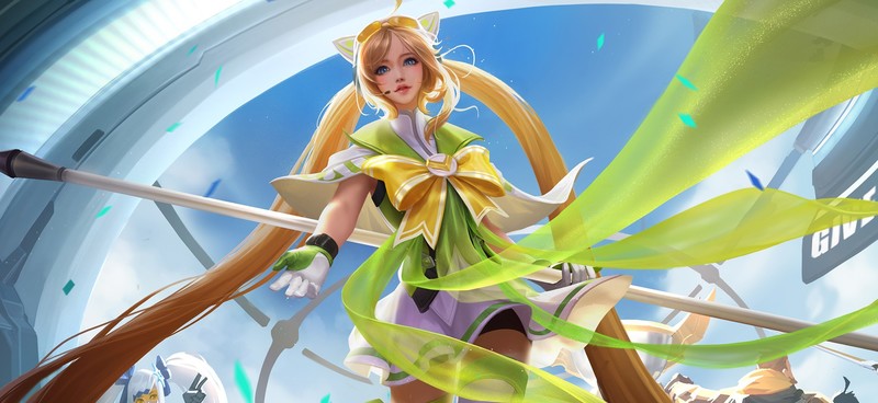 快看！超绝金发长发动漫少女高清壁纸合集