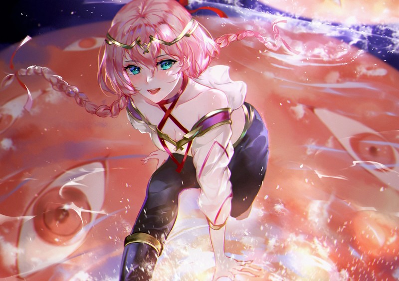 手残党狂喜！软萌二次元少女涂鸦壁纸合集