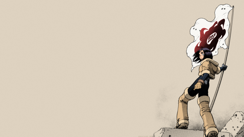 铳梦 阿丽塔 加里 短发 改造人 黑发 动漫 漫画 动漫少女 战斗天使阿丽塔