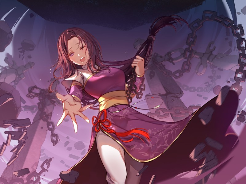 美到窒息！锁链少女动漫壁纸合集