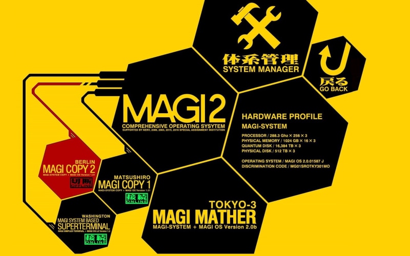 《新世纪福音战士》《魔奇少年》高清动漫壁纸合集