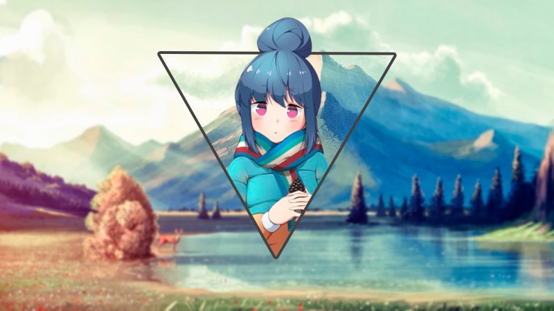 摇曳露营志摩凛壁纸合集！720P高清修复版