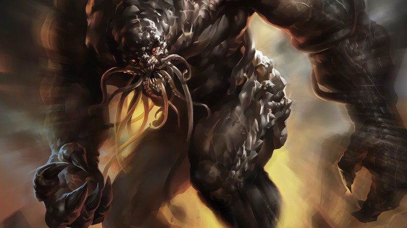 影之诗动漫生物红眼高清壁纸