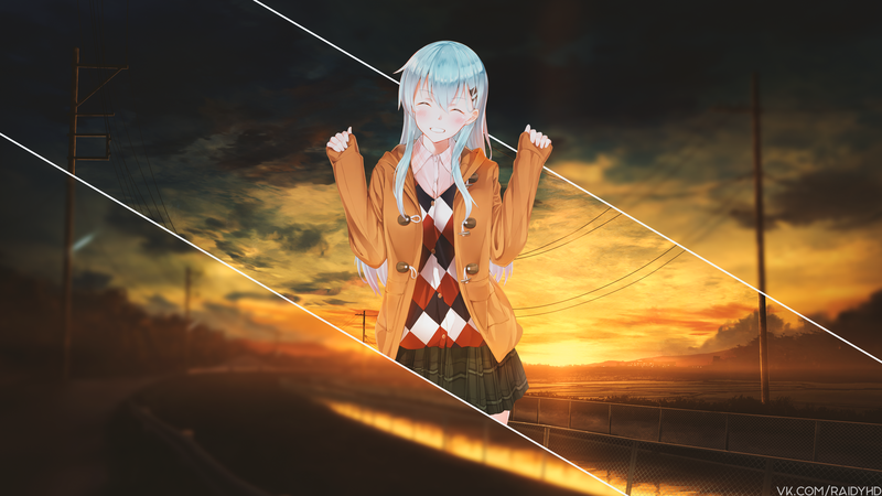 绝美的初音未来画中画壁纸合集