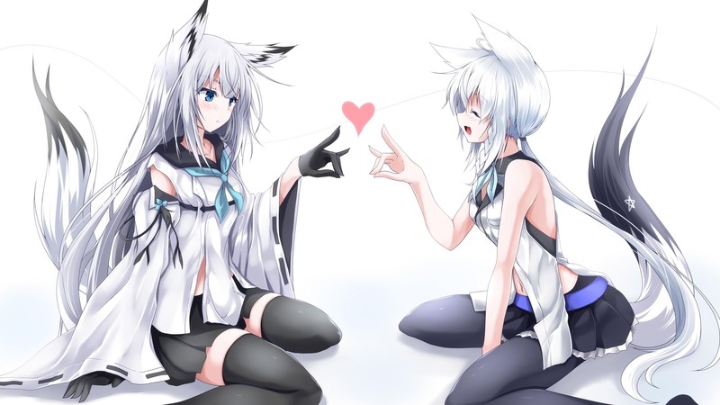 绝美同人壁纸！碧蓝航线xhololive联动少女插画合集