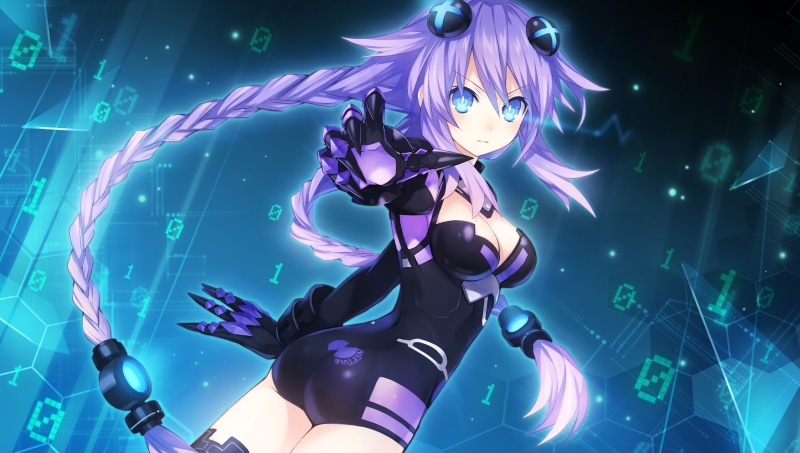 超次元游戏海王星涅普缇努4K壁纸 萌系少女动漫高清图