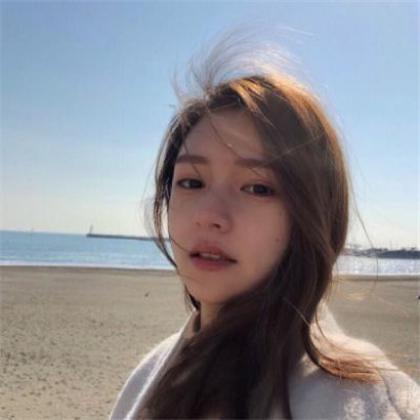 女生海边真人头像合集 共14张
