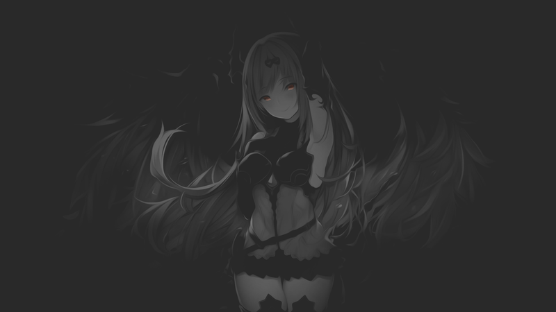 这套暗调二次元插画合集