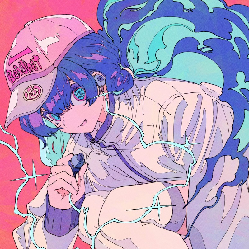 这组二次元少女数字插画壁纸