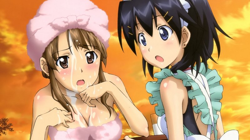 动漫少女好友艺术高清壁纸