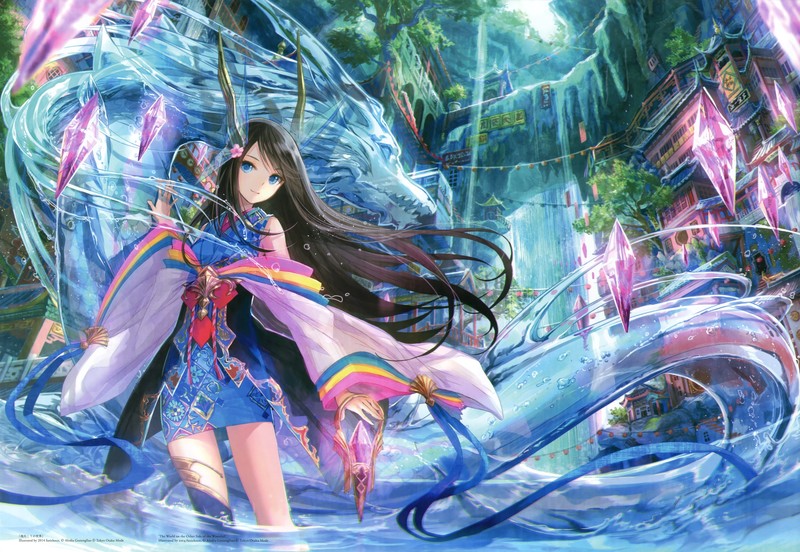 绝美二次元古风少女壁纸合集