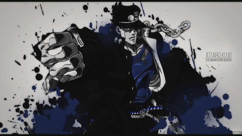 《JOJO的奇妙冒险》空条承太郎高清壁纸合集 1080P