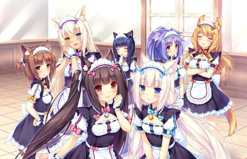 猫娘手工变装灵感 来自《猫娘乐园》的高清壁纸合集