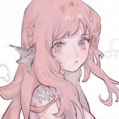 女生专属！12张粉色系动漫头像来啦