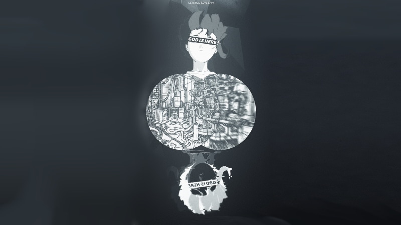 《玲音》岩仓玲音极简风动漫壁纸 1080P高清版