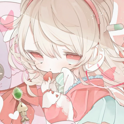 9张软萌精致的动漫女生头像合集