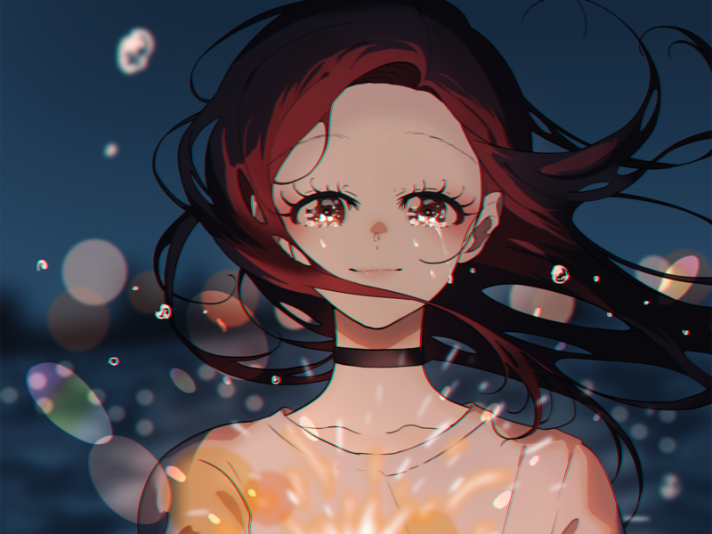 哭唧唧的二次元少女壁纸合集