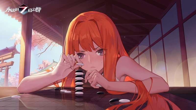 Forever 7th Capital 动漫壁纸合集：红发长发少女等多款高清壁纸