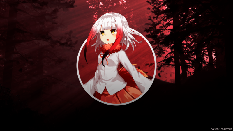动物朋友系列萌娘壁纸合集 画中画森林场景超养眼