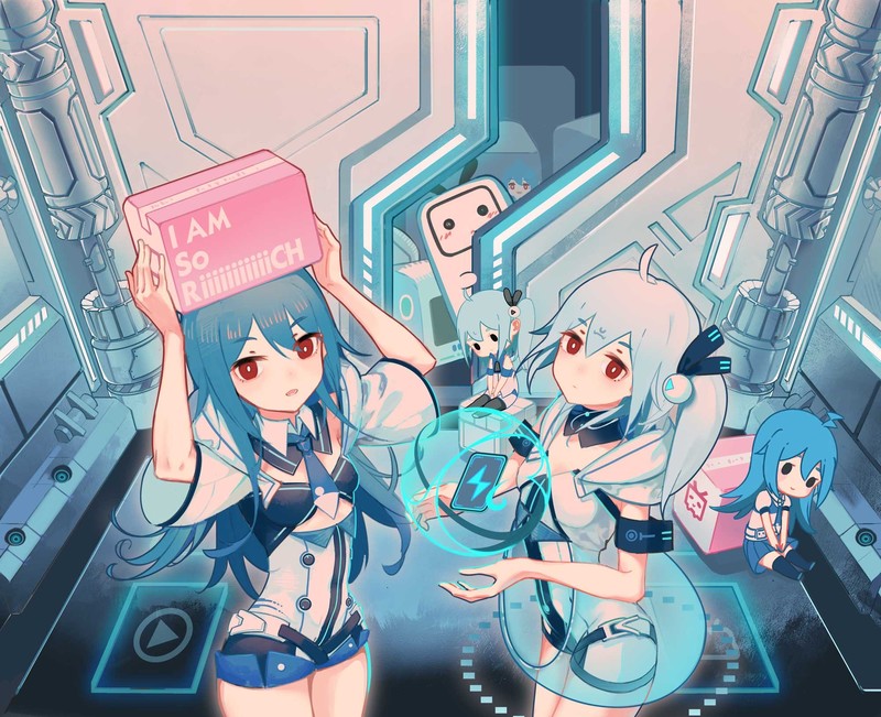 B站2233娘的清新 cyan 动漫壁纸合集
