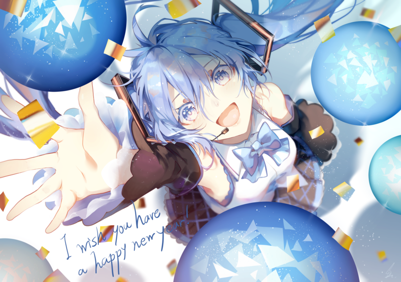 这组壁纸全是初音未来相关的高清美图