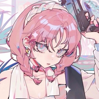 19张超甜粉色系二次元女生头像来啦