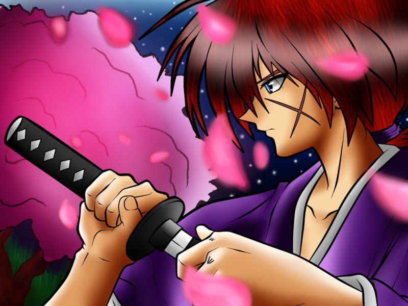 浪客剑心绯村剑心拔刀斋高清壁纸合集 480P720P