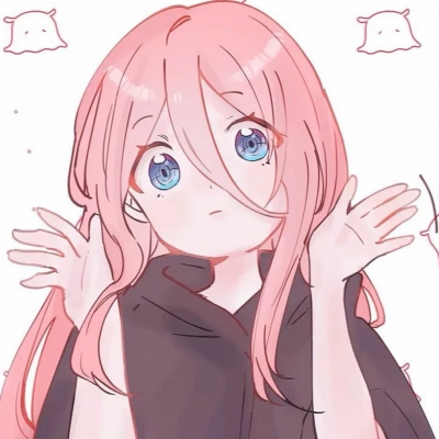 12张超好看的粉色系动漫女生头像，快存！