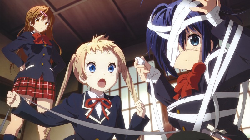 中二病也要谈恋爱！少女们的校服美图合集