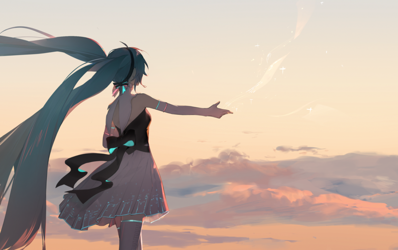 速来存！超绝二次元少女数字艺术壁纸合集