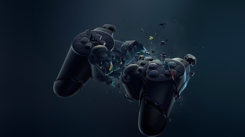 索尼 PlayStation 故障手柄壁纸分享