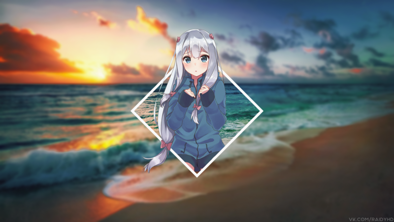 纱雾酱的画中画壁纸合集