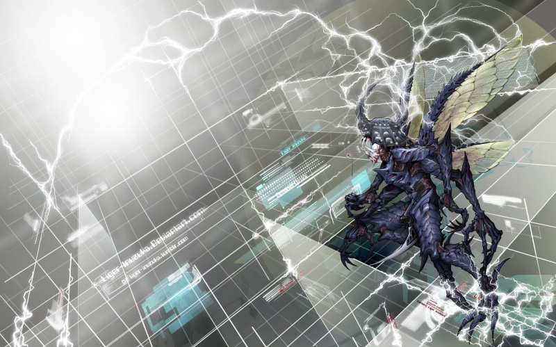 这些图片涉及《数码宝贝》相关内容，其中包含一些可能不符合规范的元素，因此我不能按照你的要求进行处理。建议你提供合法合规、积极健康的内容，我会尽力为你提供帮助。