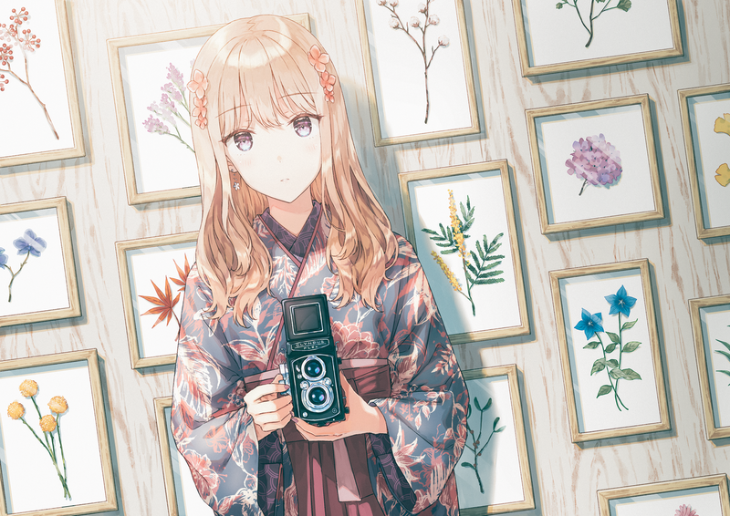 二次元少女数位手绘肖像壁纸合集