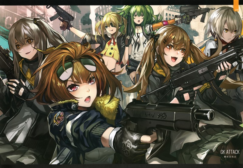 少女前线动漫女角色壁纸合集