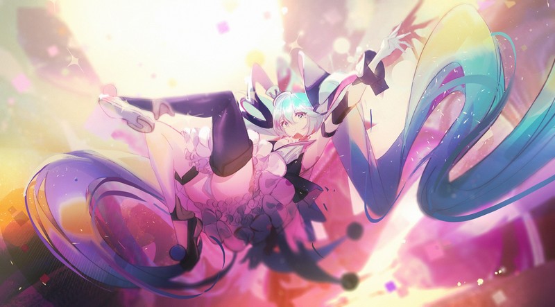 初音未来Append绝美2D同人壁纸合集