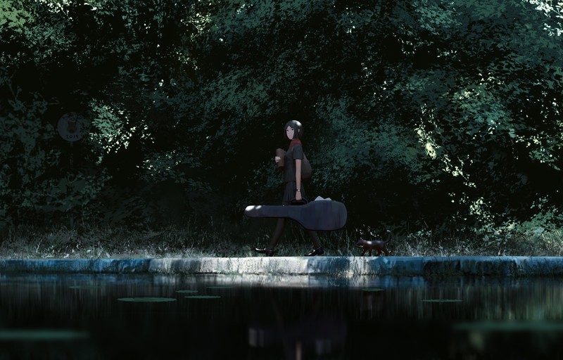 画师GUWEIZ的二次元少女插画合集