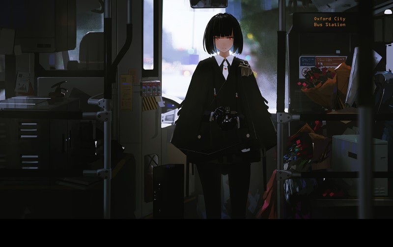 动漫红发少女壁纸合集