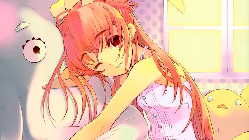 元气满满的动漫少女壁纸合集